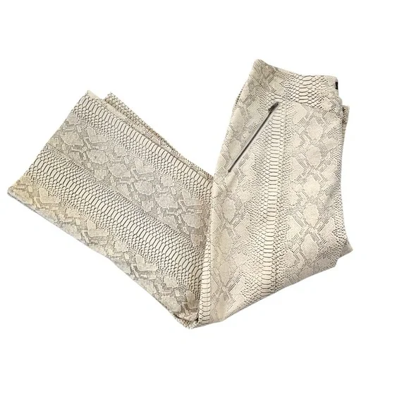 New Naked Wardrobe Snake V Waist Pant Faux Leather Size L - Picture 9 of 11